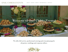 Tablet Screenshot of chibasevents.com